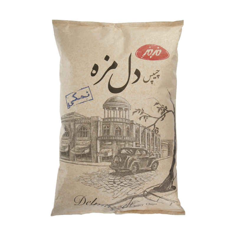 چیپس دل مزه مزمز با طعم نمک – 450 گرم